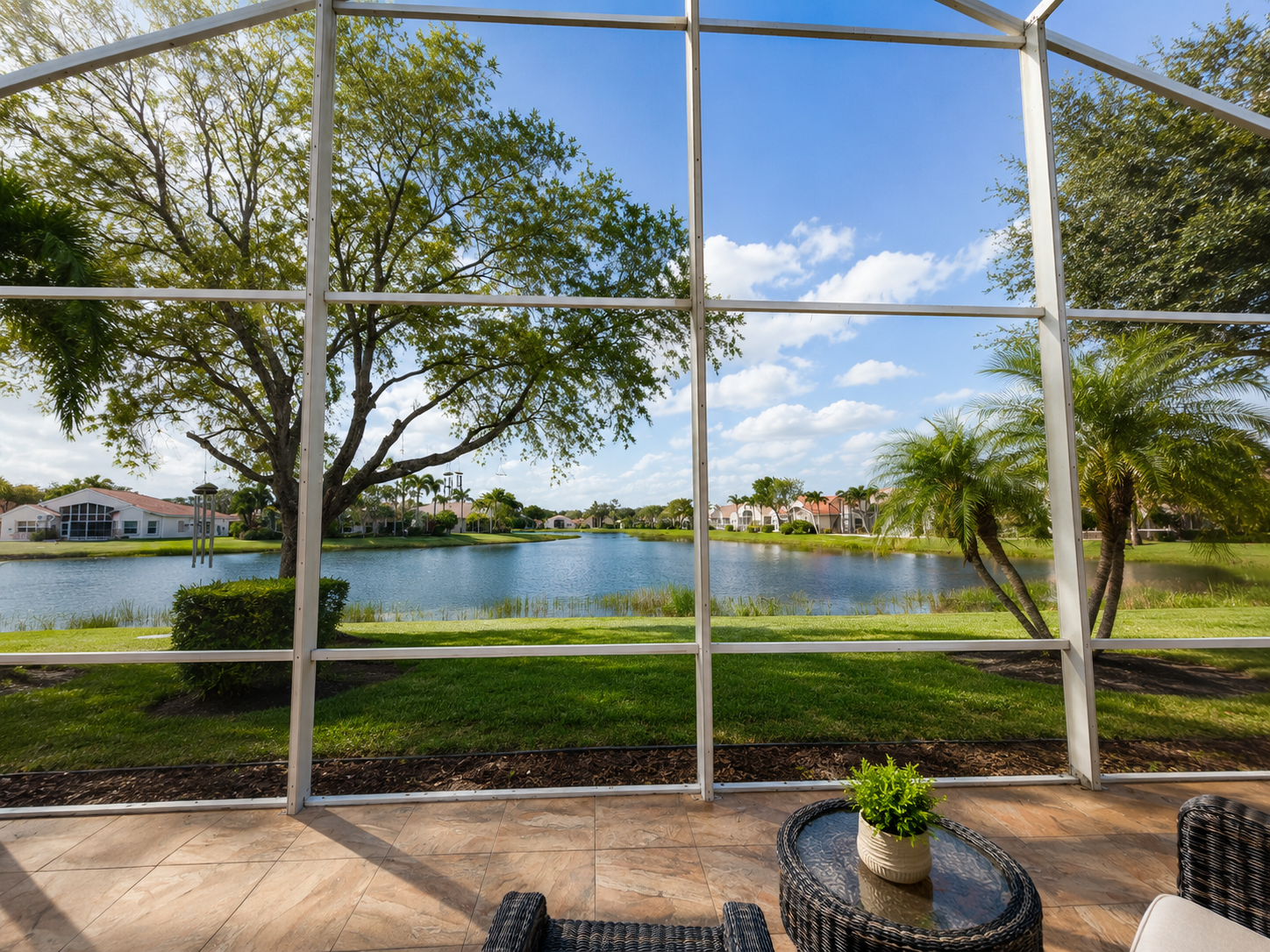Outdoor area at 8328 Grand Messina Cir, Boynton Beach