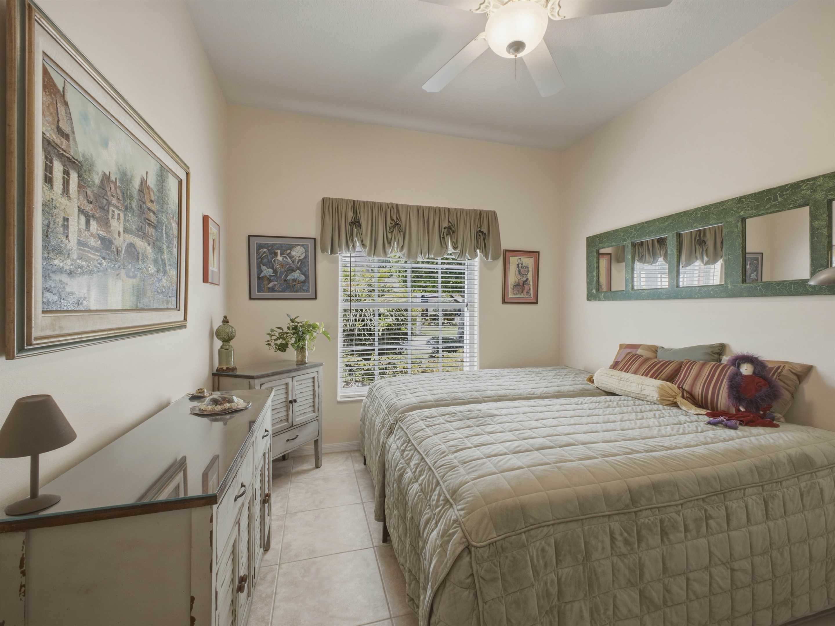 Additional bedroom inside the home