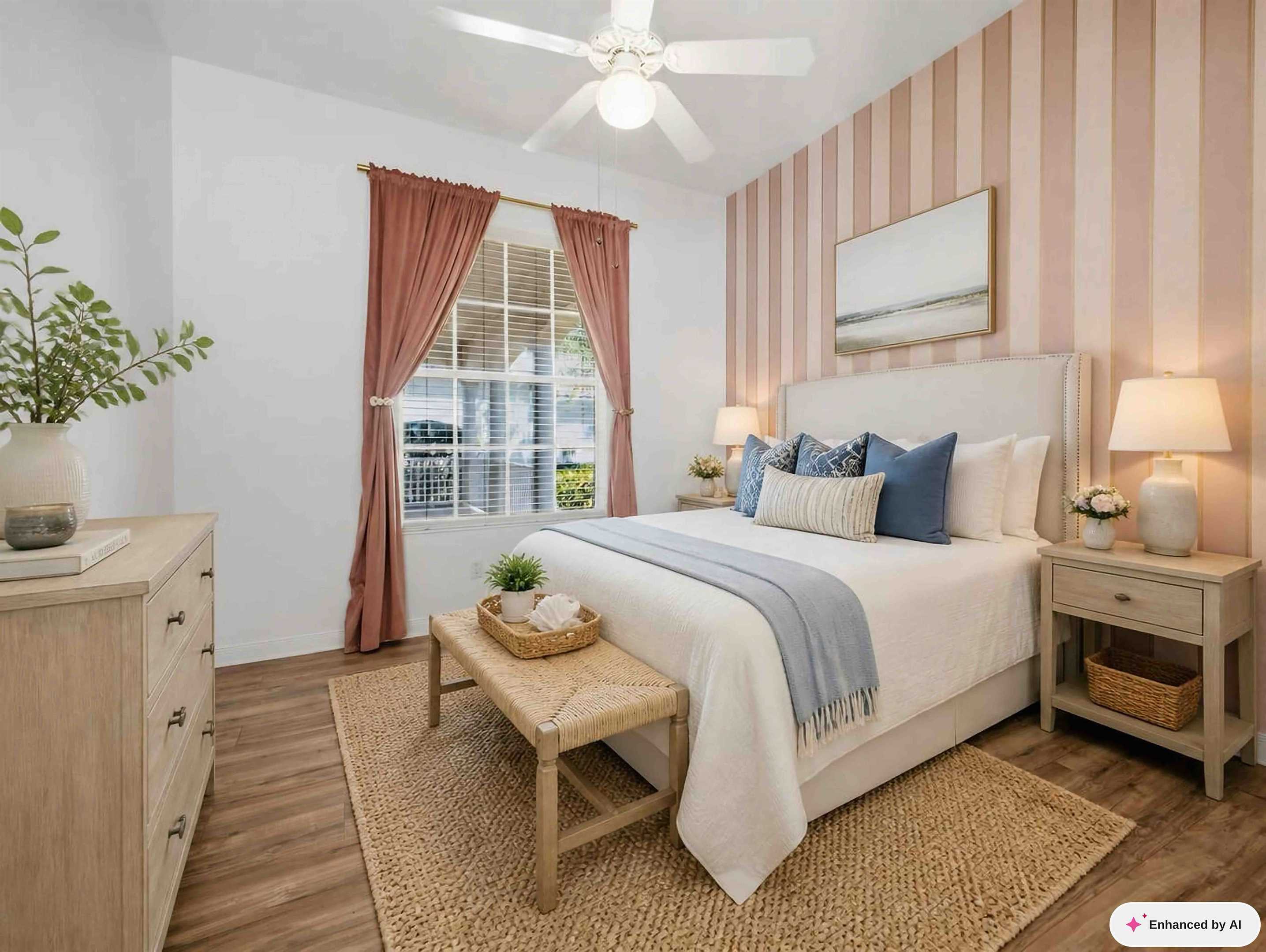 Guest bedroom at 8033 Kaliko Lane