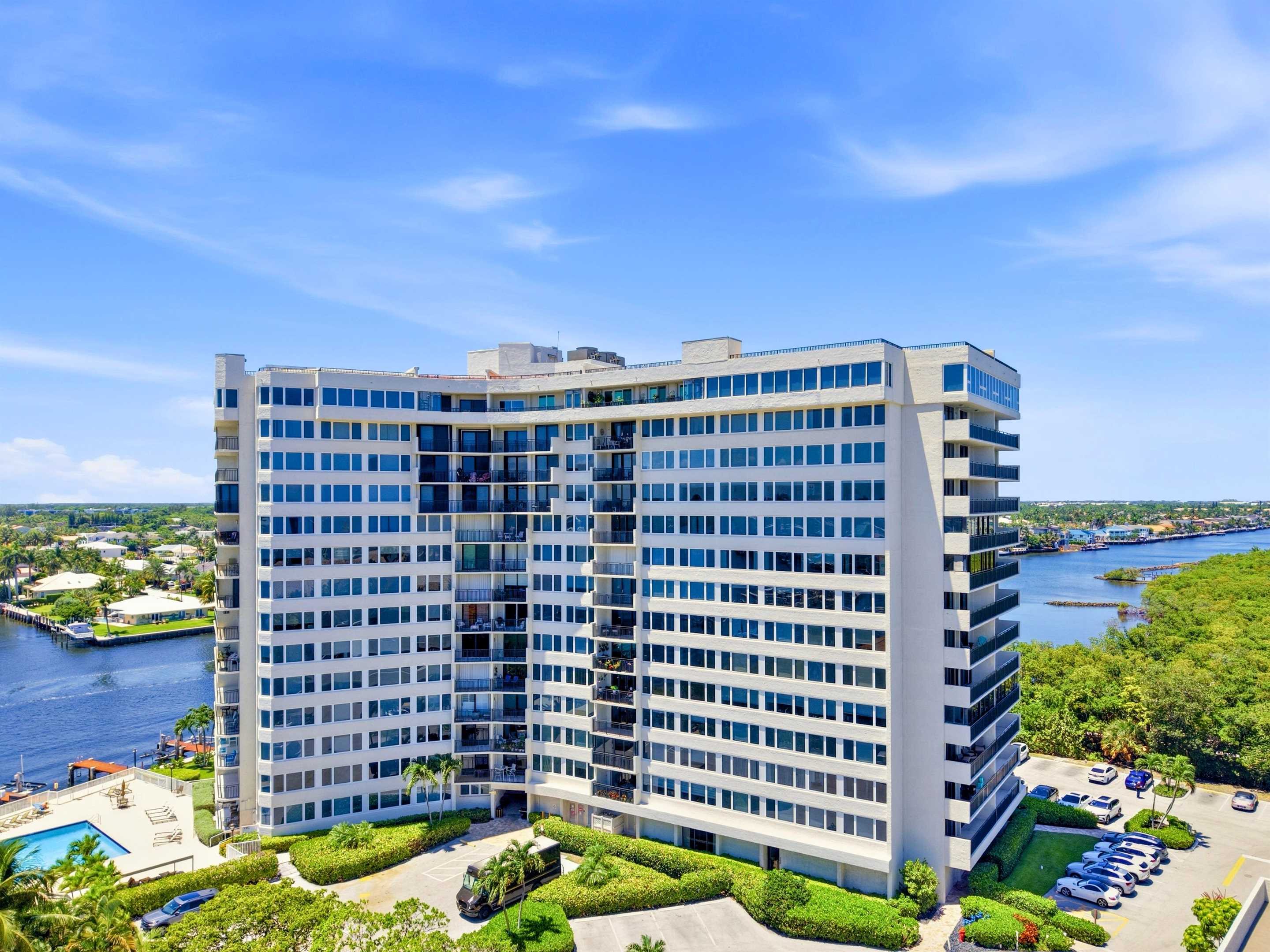 Regency Highland condominium building Highland Beach Florida