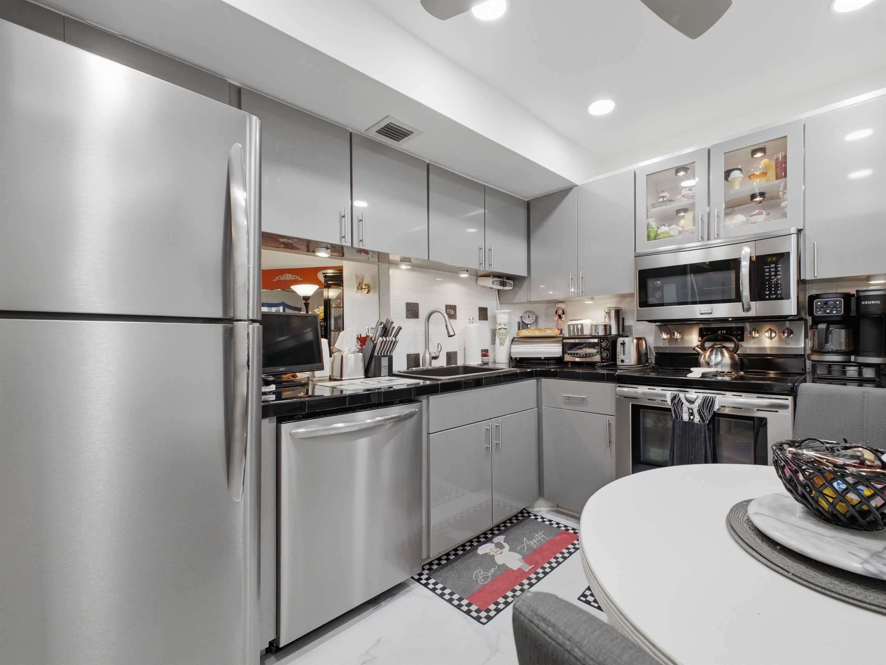 Kitchen at 3912 S Ocean Blvd Unit 1412 Highland Beach
