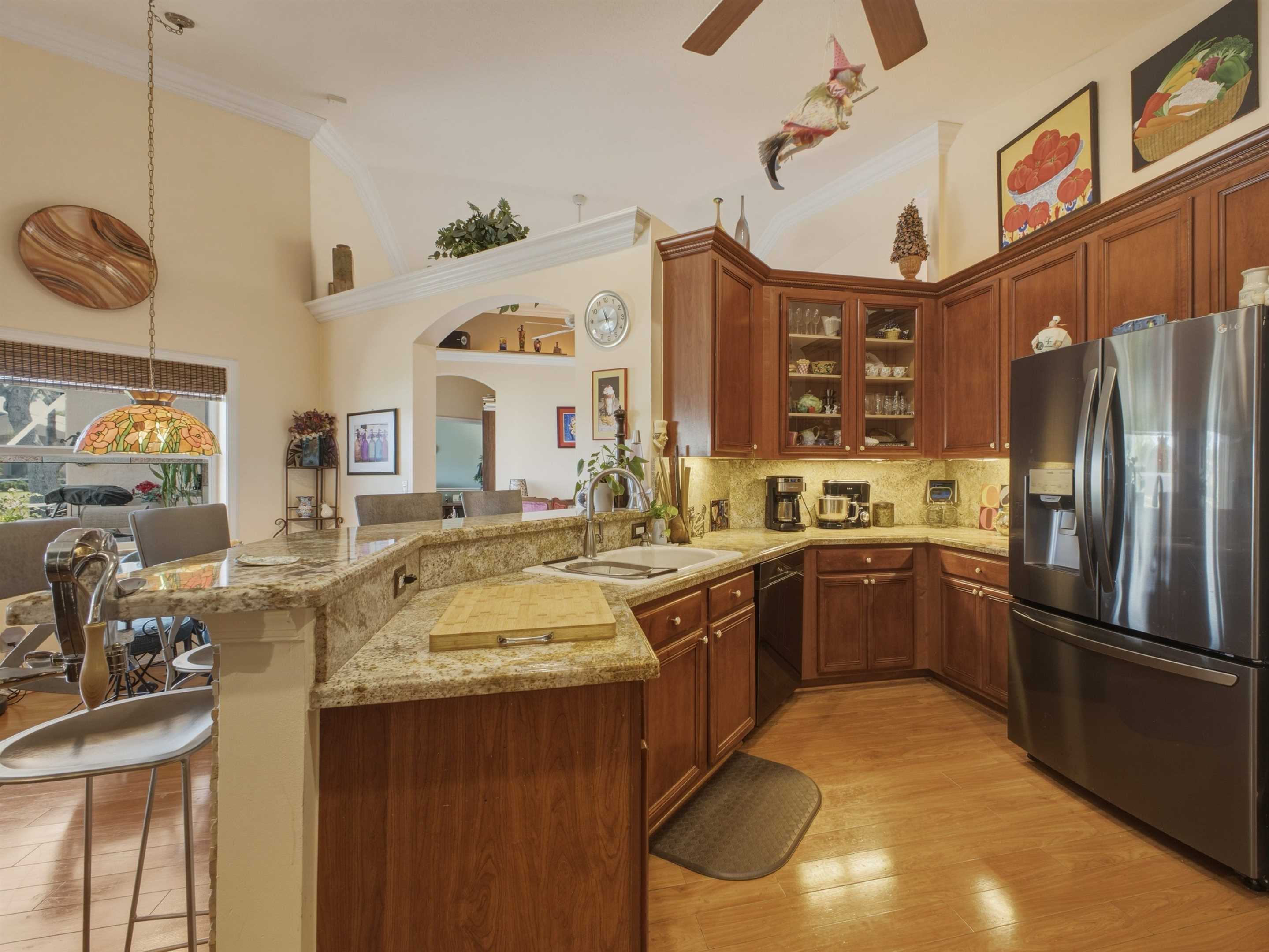 Additional view of the home's kitchen